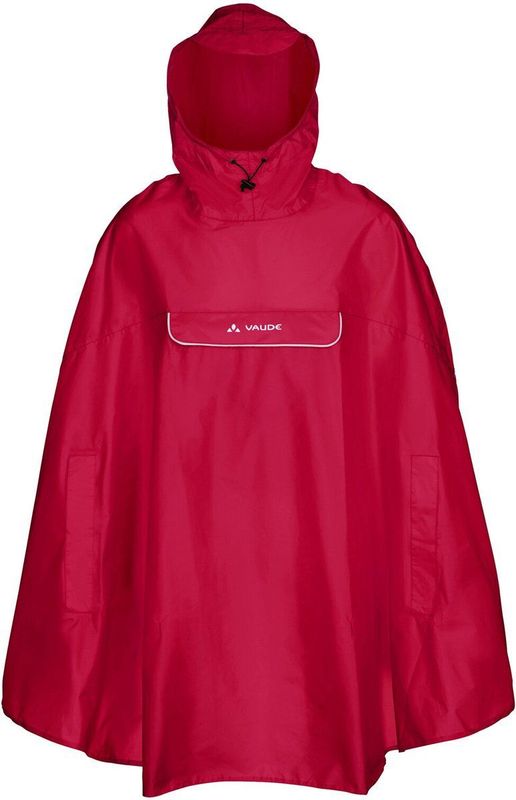 Vaude - Valdipino - Regenponcho - Groen - Gerecycled Polyester