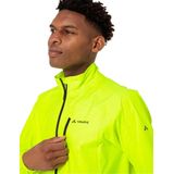 Vaude - Drop III - Regenjack - Neon Geel - Heren - Waterdicht en Ademend