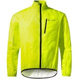 Vaude - Drop III - Regenjack - Neon Geel - Heren - Waterdicht en Ademend