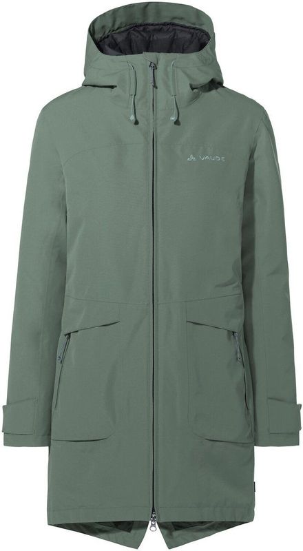VAUDE - Skomer Winter Parka III - Hardshell Jas - Dames - Waterdicht - Met Kap