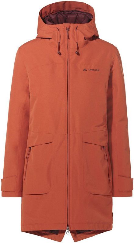 VAUDE - Skomer Winter Parka III - Hardshell Jas - Dames - Waterdicht - Met Kap