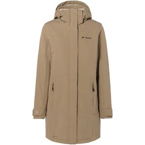 VAUDE - Skomer Wool Parka II - Hardshell Jas - Dames - Waterdicht - Met Kap