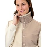 Vaude - Najun - Fleecebodywarmer - Beige/Wit
