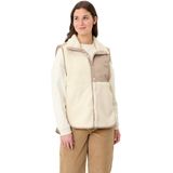 Vaude - Najun Fleece Vest - Fleecebodywarmer - Beige/Wit