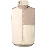 Vaude - Najun Fleece Vest - Fleecebodywarmer - Beige/Wit