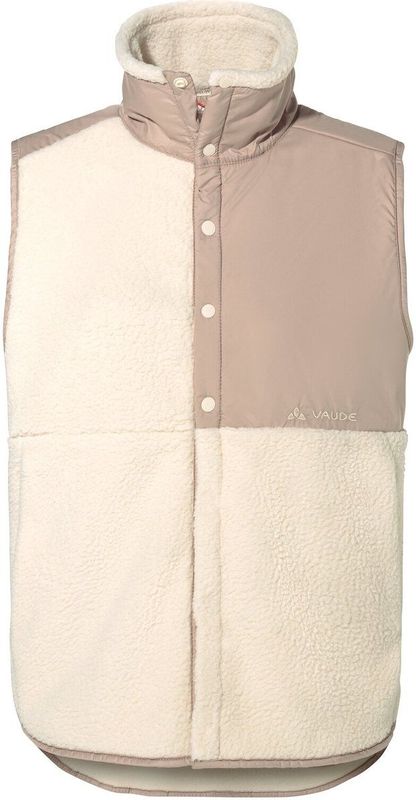Vaude - Najun Fleece Vest - Fleecebodywarmer - Beige/Wit