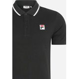 LEITMERITZ - T-shirt - Jersey - Zwart - Polokraag - Logoprint