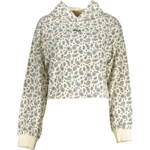 Fila - Hoodie - Wit - Katoen/Polyester Mix