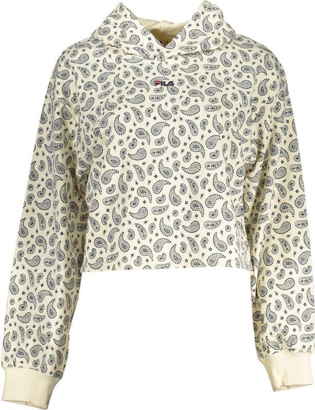 Fila - Hoodie - Wit - Katoen/Polyester Mix