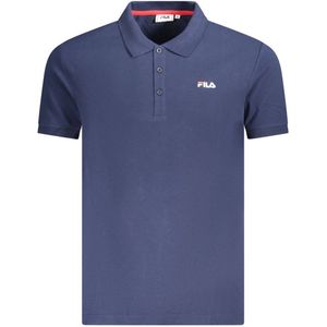 Fila - Sunchon - Poloshirt - Blauw - 100% Katoen