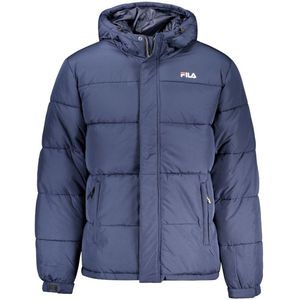 Fila - FM9616 - Hooded Puffer Jacket - Blauw - Polyester