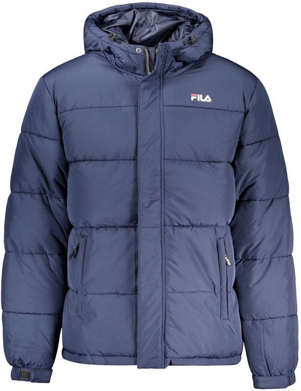 Fila - FM9616 - Hooded Puffer Jacket - Blauw - Polyester
