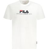 Fila - T-shirt - Wit - Katoen