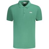 Fila - Classic Polo Shirt - Groen - Katoen - Korte Mouwen
