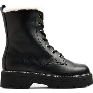 Graceland - Veterboots - Zwart - Imitatieleer - Chunky Zool