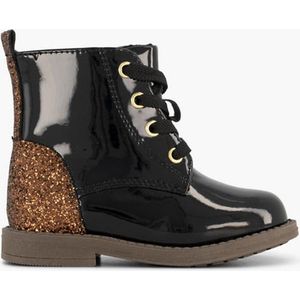 Graceland - Veterboots - Zwart - Lak - Meisjes