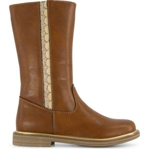 Graceland - Knielaarzen - Bruin - Imitatieleer - Met Ritssluiting