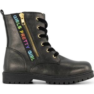 Graceland - Veterboots - Zwart - Imitatieleer - Meisjes