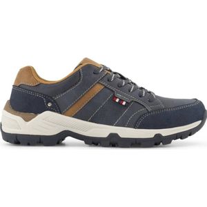Easy Street - Chunky Sneakers - Donkerblauw - Imitatieleer