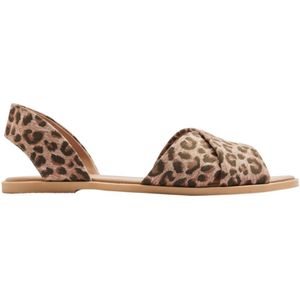 Graceland - Sandalen - Panterprint - Beige/Bruin