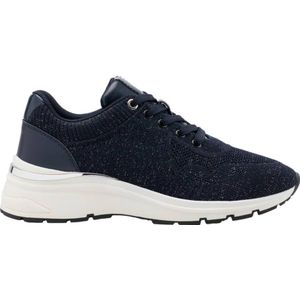 Graceland - Chunky Sneakers - Donkerblauw - Textiel