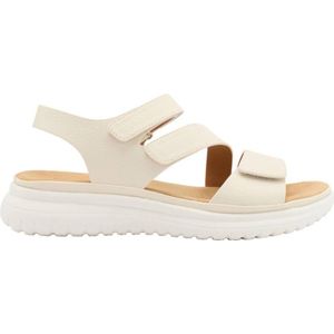 Easy Street - Sandalen - Beige - Imitatieleer - Platte Zool