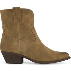 Graceland - Cowboyboot - Taupe - Imitatieleer - Textiel - Rubber