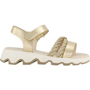 Graceland - Sandalen - Goud - Imitatieleer - Platte Zool