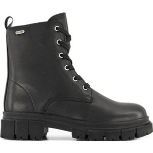 ESPRIT - Leren Veterboots - Zwart