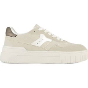 Graceland - Sneakers - Lichtgrijs - Imitatieleer - Platte Zool