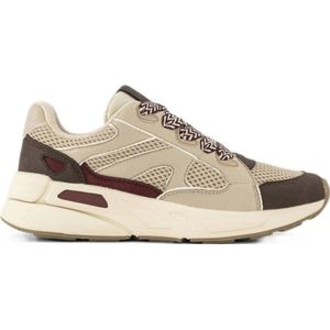 Graceland - Sneakers - Beige/Bruin - Dames - Platte Zool
