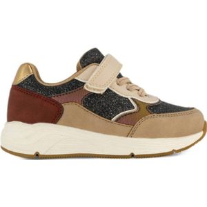 Graceland - Sneakers - Zwart/Beige - Met Glitters