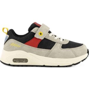 Vty - Sneakers - Grijs - Platte Zool - Textiel en Imitatieleer