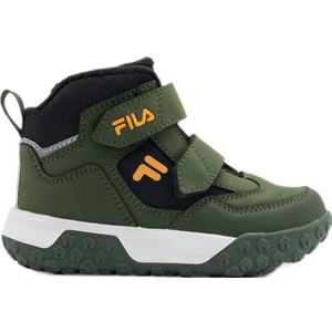 Fila - Sneakers - Groen - Meerkleurige Print - Textiel en Imitatieleer