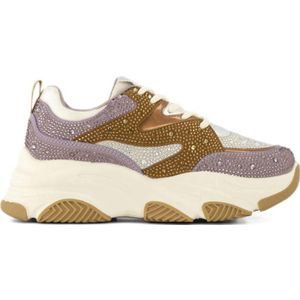 Oxmox - Chunky Sneakers - Lila - Imitatieleer