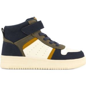 Vty - Sneakers - Donkerblauw Groen Wit