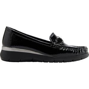 Easy Street - Comfort Lak Mocassins - Zwart