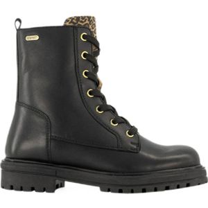 ESPRIT - Leren Veterboots - Zwart - Enkelboot