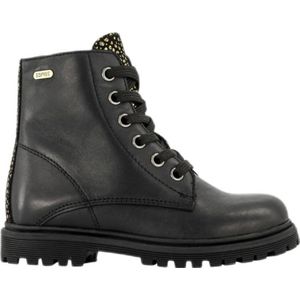 Graceland - Leren Veterboots - Zwart