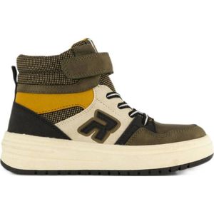 Vty - Sneakers - Kaki - Imitatieleer - Voor Jongens