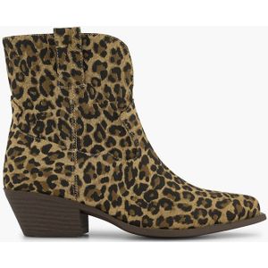 Graceland - Cowboylaarzen - Panterprint - Beige/Zwart