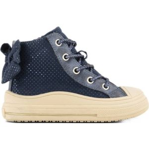 Graceland - Sneakers - Blauw - Imitatieleer - Platte Zool