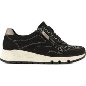 Medicus - Comfort Sneakers - Zwart - Dames - Platte Zool