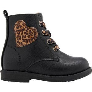 Graceland - Veterboots - Zwart - Imitatieleer