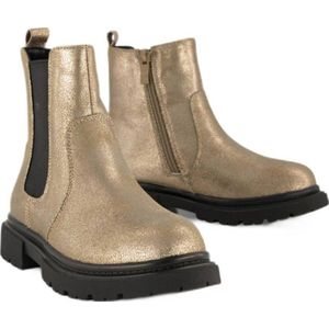 Graceland - Enkelboots - Goud - Imitatieleer - Ritssluiting