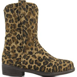 Graceland - Cowboylaarzen - Panterprint - Beige/Zwart