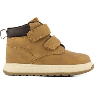 Vty - Enkelboots - Bruin - Imitatieleer - Platte Zool