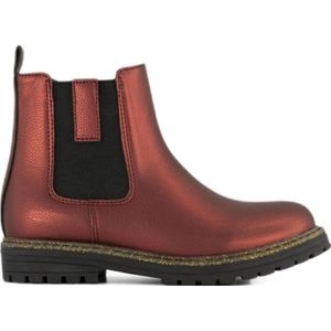 Graceland - Enkelboots - Rood - Metallic