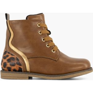 Graceland - Veterboots - Cognac/Goud/Panter
