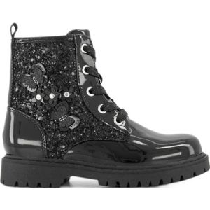 Graceland - Veterboots - Zwart - Lak